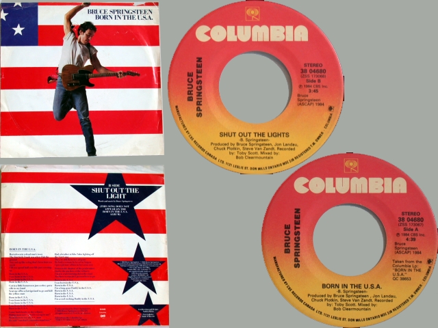 Bruce Springsteen - BORN IN THE USA / SHUT OUT THE LIGHT